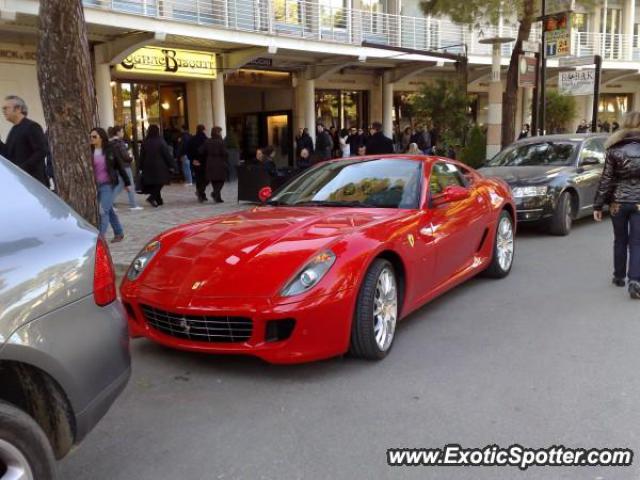 Ferrari 599GTB spotted in Milano marittima, Italy