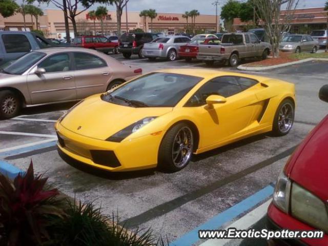 Lamborghini Gallardo spotted in Altamonte Springs, Florida