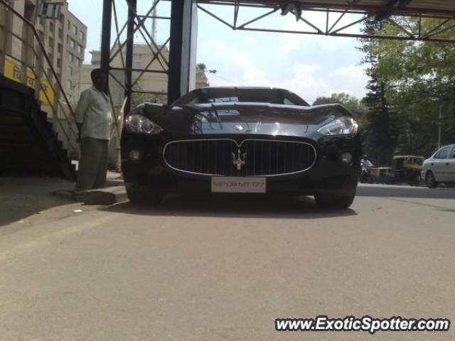 Maserati GranTurismo spotted in Bangalore, India
