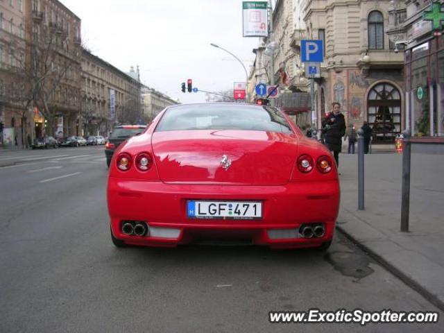 Ferrari 612 spotted in Budapest, Hungary
