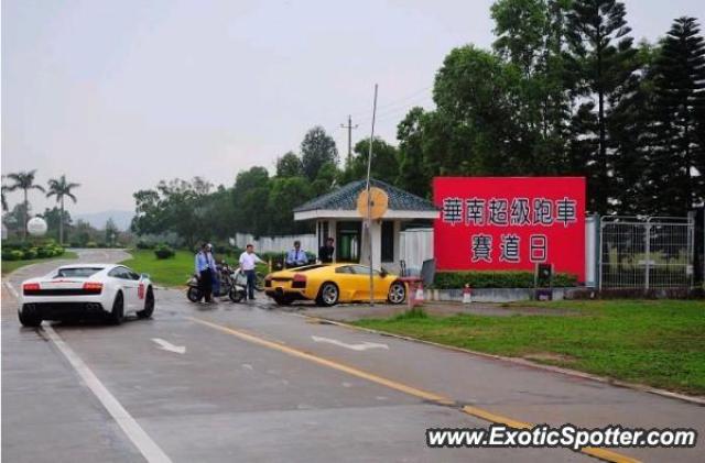 Lamborghini Murcielago spotted in Guangdong, China