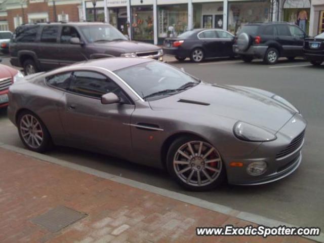 Aston Martin Vanquish spotted in New Canaan, Connecticut