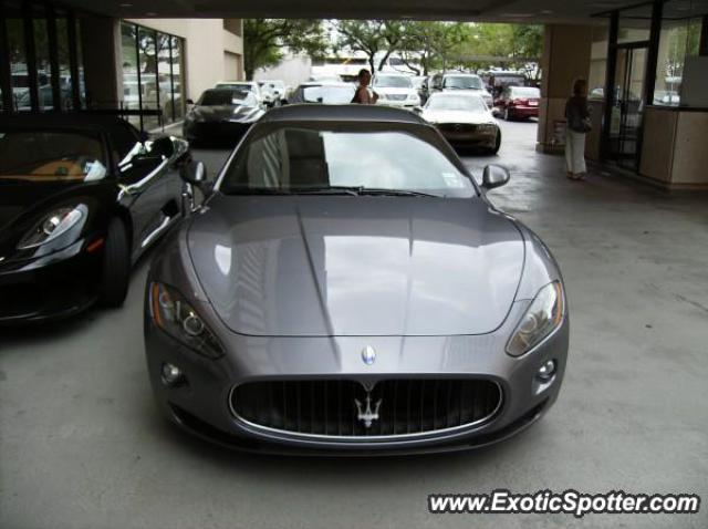 Maserati GranTurismo spotted in Houston, Texas
