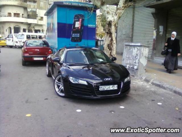Audi R8 spotted in Damascus, Syria