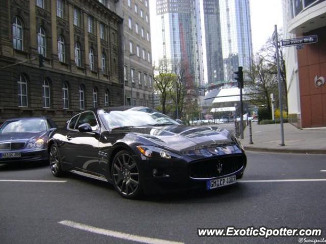 Maserati GranTurismo spotted in Frankfurt, Germany