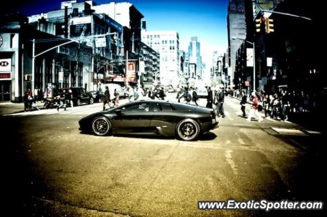 Lamborghini Murcielago spotted in NYC, New York