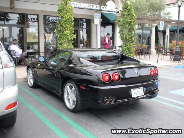 Ferrari 575M spotted in Newport, California