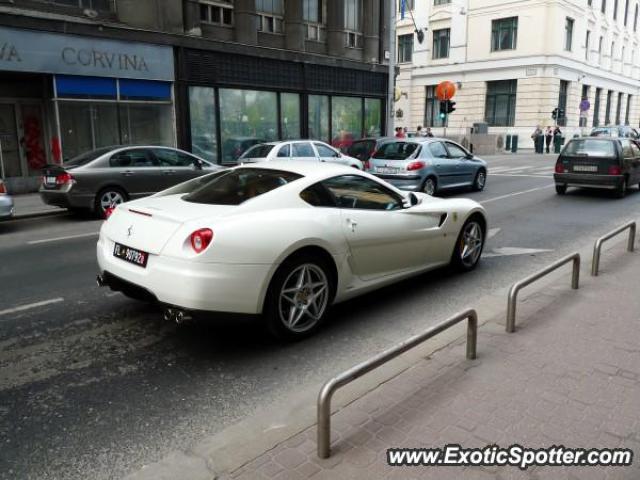 Ferrari 599GTB spotted in Budapest, Hungary