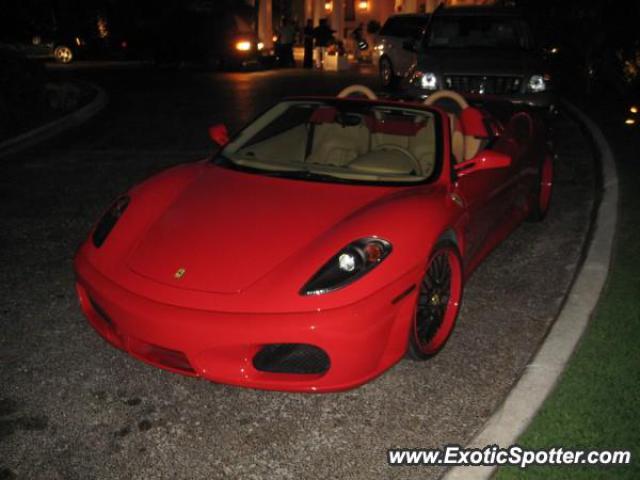 Ferrari F430 spotted in Nassau, Bahamas
