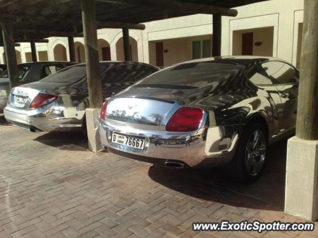Bentley Continental spotted in Kuwait city, Kuwait