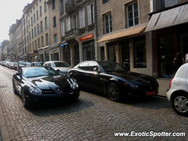Mercedes SLR spotted in Nancy, France