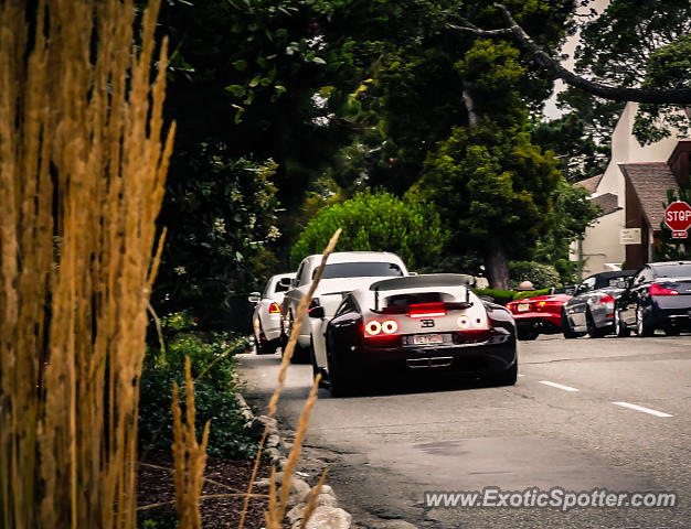 Bugatti Veyron spotted in Carmel, California