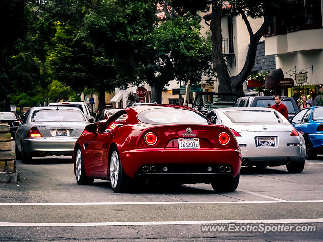 Alfa Romeo 8C spotted in Carmel, California