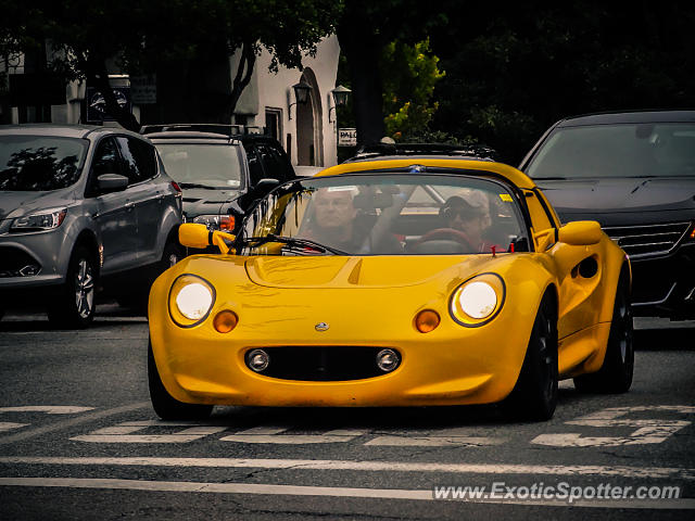 Lotus Elise spotted in Carmel, California