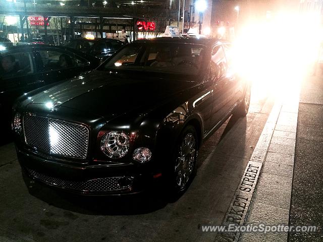 Bentley Mulsanne spotted in Pittsburgh, Pennsylvania