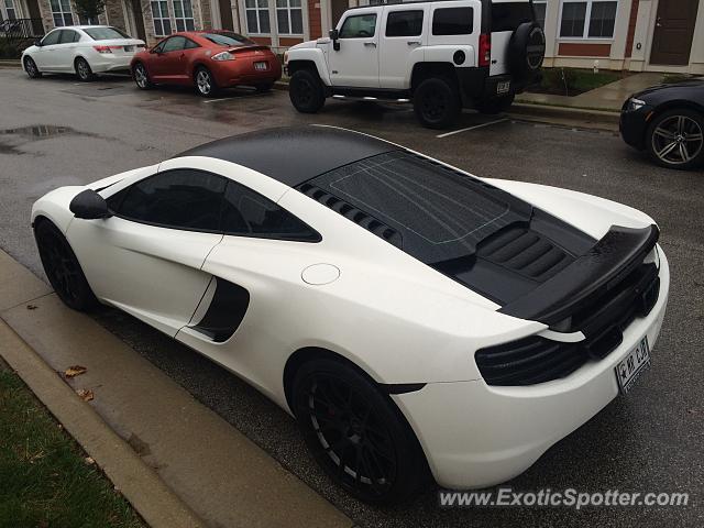 Mclaren MP4-12C spotted in Bloomington, Indiana