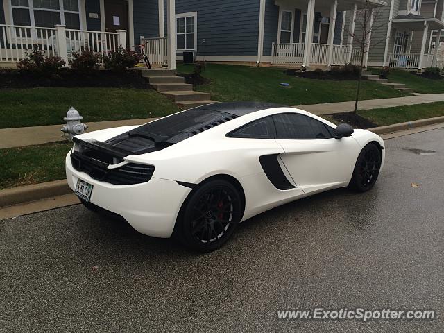 Mclaren MP4-12C spotted in Bloomington, Indiana