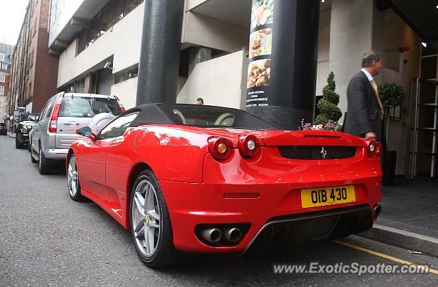 Ferrari F430 spotted in London, United Kingdom