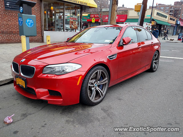 BMW M5 spotted in Bronx, New York