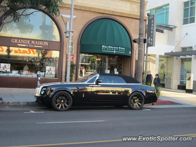 Rolls Royce Phantom spotted in Beverly Hills, California