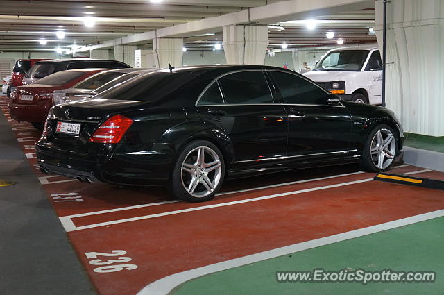 Mercedes S65 AMG spotted in Abu Dhabi, United Arab Emirates