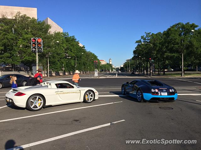 Bugatti Veyron spotted in D.C., Washington