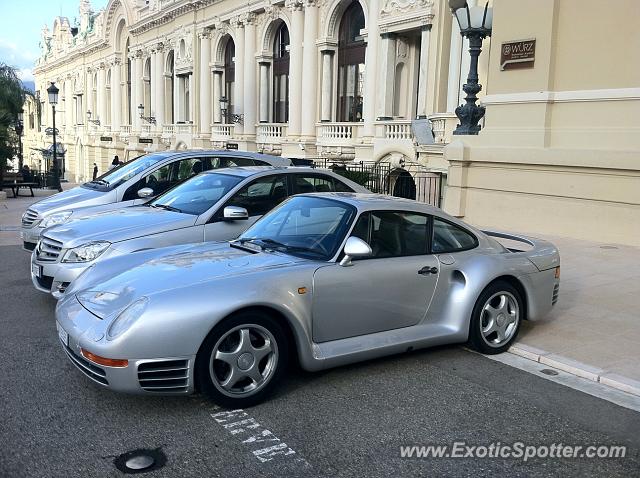 Porsche 959 spotted in Monte Carlo, Monaco