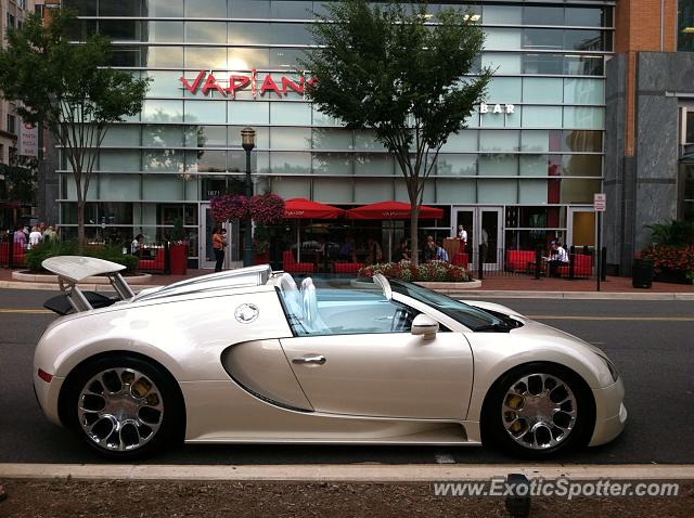 Bugatti Veyron spotted in Reston, Virginia