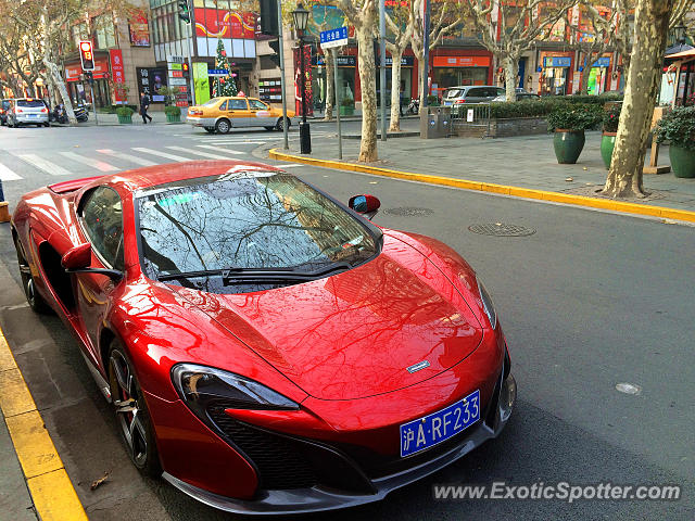 Mclaren 650S spotted in Shanghai, China