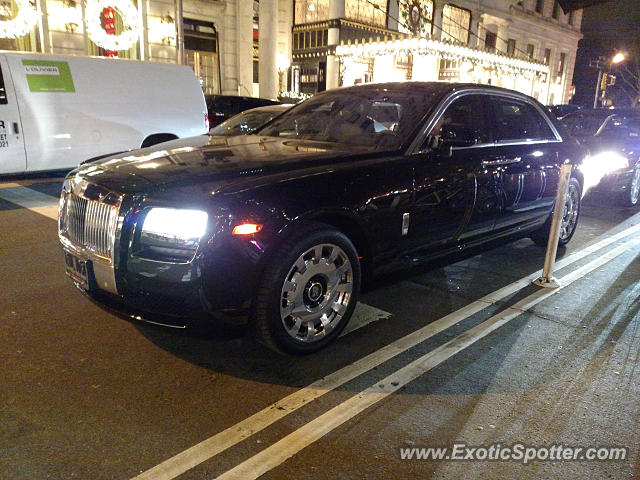 Rolls Royce Ghost spotted in Manhattan, New York