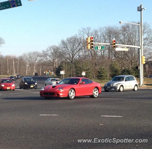 Ferrari 575M spotted in Freehold, New Jersey