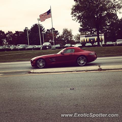 Mercedes SLR spotted in Raleigh, North Carolina