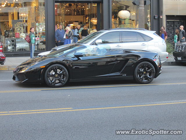 Lamborghini Gallardo spotted in Beverly Hills, California