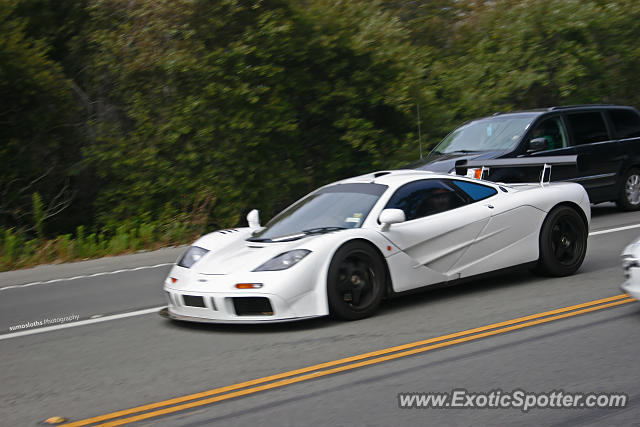 Mclaren F1 spotted in Monterey, California