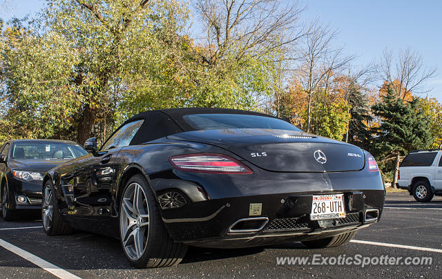 Mercedes SLS AMG spotted in Glendale, Wisconsin