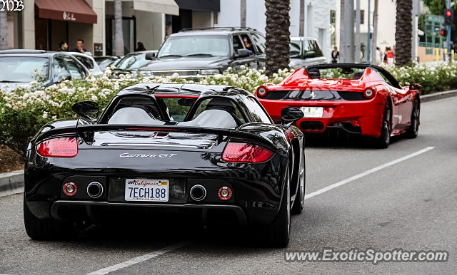 Porsche Carrera GT spotted in Beverly Hills, California
