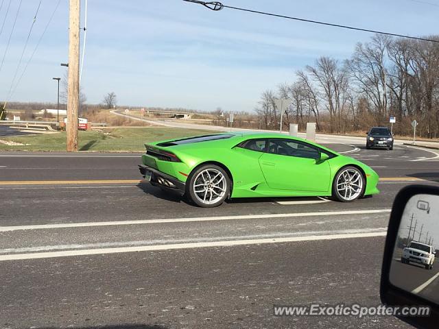 Lamborghini Huracan spotted in St. Louis, Missouri