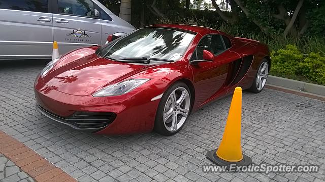 Mclaren MP4-12C spotted in Cape Town, South Africa