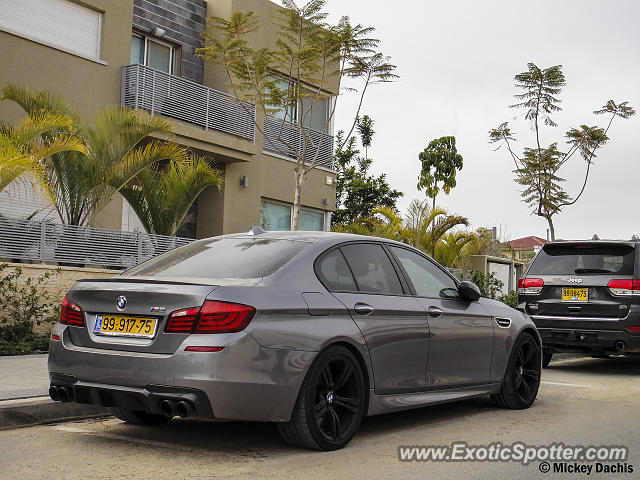 BMW M5 spotted in Be'er Sheva, Israel