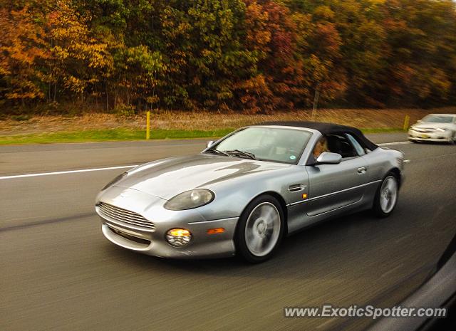 Aston Martin DB7 spotted in Tinton Falls, New Jersey