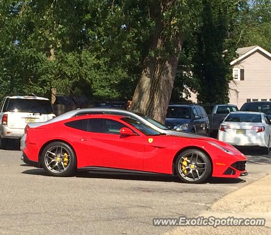 Ferrari F12 spotted in Spring Lake, New Jersey