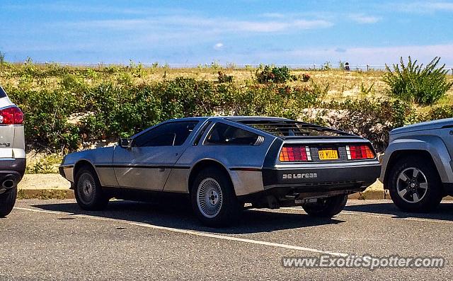 DeLorean DMC-12 spotted in Spring Lake, New Jersey