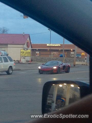 Mclaren 650S spotted in Monroeville, Pennsylvania