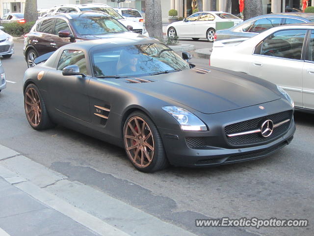 Mercedes SLS AMG spotted in Beverly Hills, California