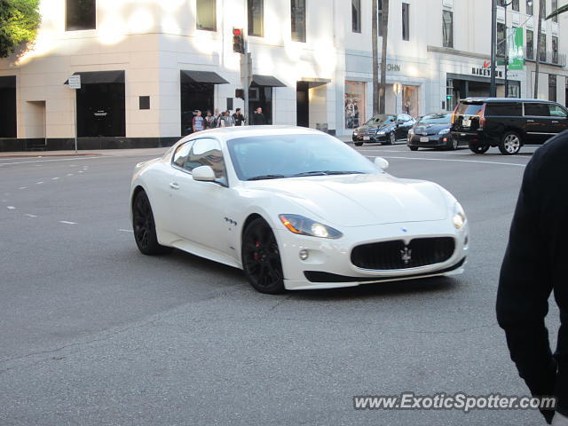 Maserati GranTurismo spotted in Beverly Hills, California
