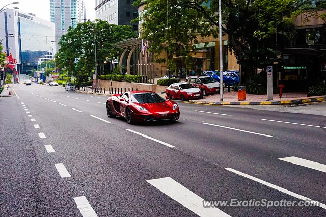Mclaren MP4-12C spotted in Kuala Lumpur, Malaysia