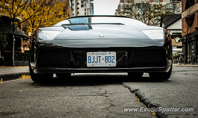 Lamborghini Murcielago spotted in Toronto, Canada