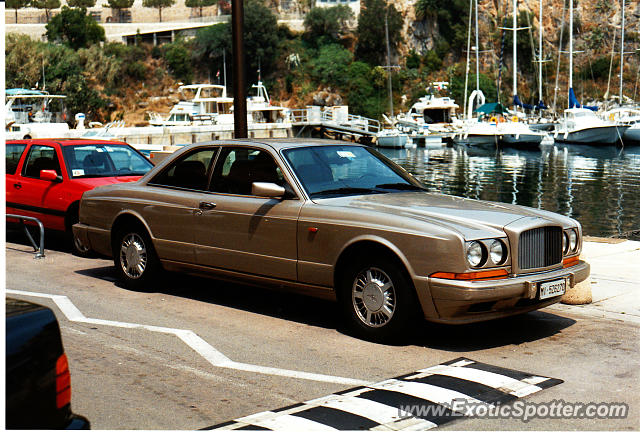 Bentley Continental spotted in Portofino, Italy