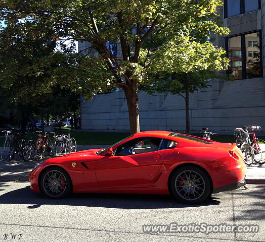 Ferrari 599GTB spotted in Toronto, Canada