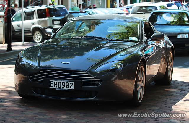 Aston Martin Vantage spotted in Nelson, New Zealand